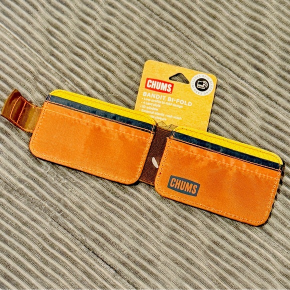 Chums Bandit unisex-adult Bi-Fold Polyester Wallet – NWT - Picture 3 of 7